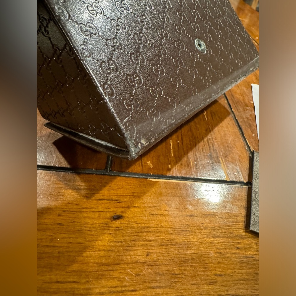 Preowned Gucci Monogram Envelope Sunglass Case - image 4